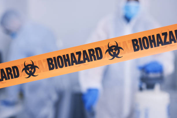 Professional Drug Lab Cleanup technician working in Martinsville, NJ